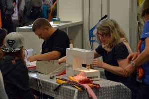 „zusammen : nähen“ beim Kirchentag 2017