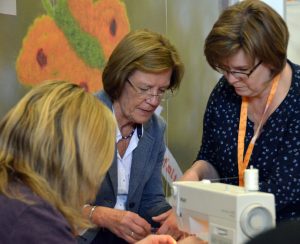 „zusammen : nähen“ beim Kirchentag 2017