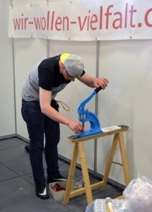 „zusammen : nähen“ beim Kirchentag 2017