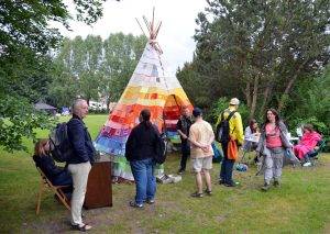 „zusammen : nähen“ beim Kirchentag 2017