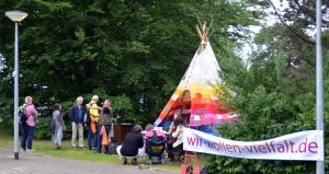 „zusammen : nähen“ beim Kirchentag 2017