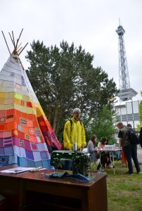 „zusammen : nähen“ beim Kirchentag 2017