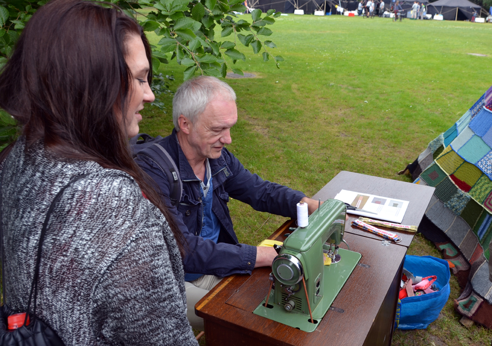 „zusammen : nähen“ beim Kirchentag 2017