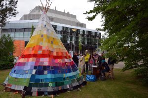 „zusammen : nähen“ beim Kirchentag 2017